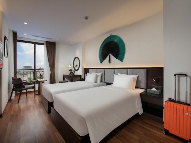 Hanoi Fiesta Hotel & Spa Exteriör bild