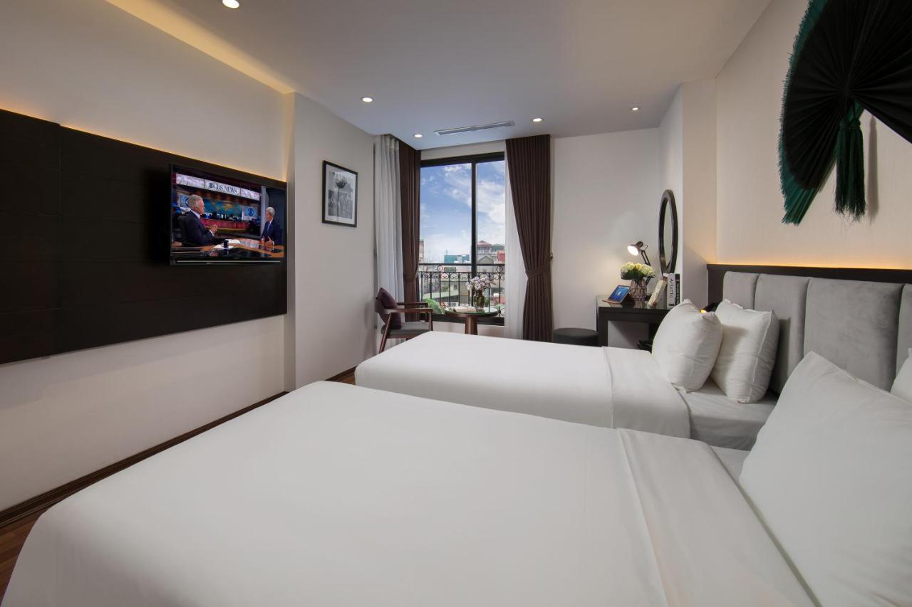 Hanoi Fiesta Hotel & Spa Exteriör bild
