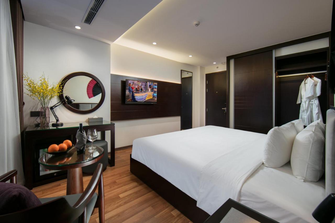 Hanoi Fiesta Hotel & Spa Exteriör bild