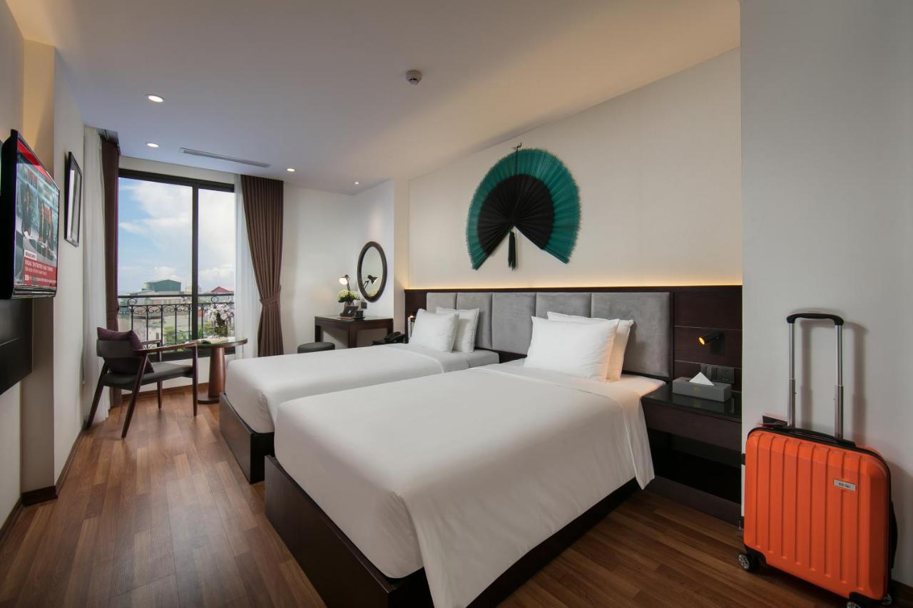 Hanoi Fiesta Hotel & Spa Exteriör bild
